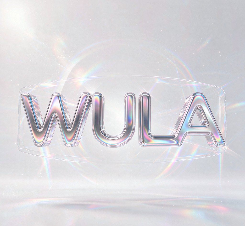 WULA 三维标志 · 未来风