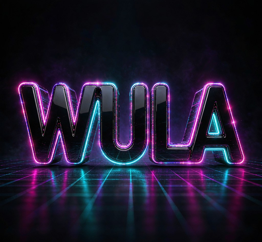WULA 三维标志 · 炫酷风
